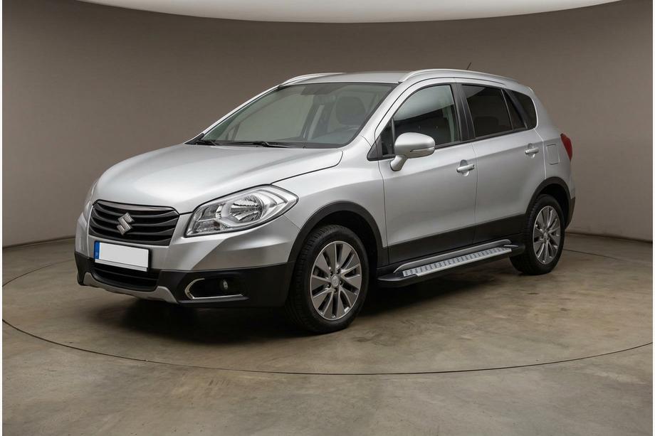 Suzuki SX4 S-Cross 2013-2016 Trittbretter Allmond Grey (2 Stk., Aluminium) Image