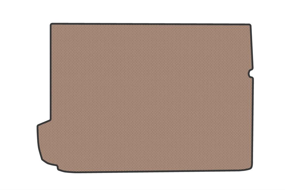 Citroen C-4 Picasso 2013–2022 Gummi-Kofferraumwanne (für Grand, Beige) Image