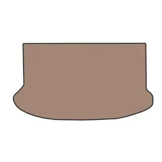 Gummimatte für Kofferraum (Beige)