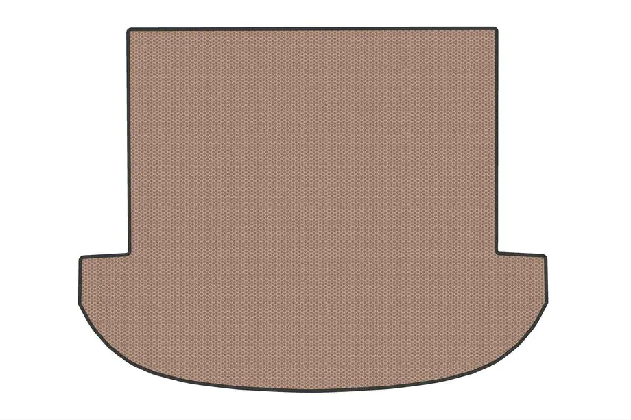 Hyundai Santa Fe 4 2018-2023 Gummimatte für Kofferraum (Beige) Image