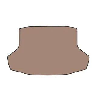 Gummimatte für Kofferraum V1 (Beige) Foto 1