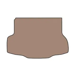 Gummimatte für Kofferraum (Beige)
