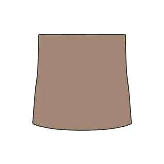 Gummimatte für Kofferraum (Beige)