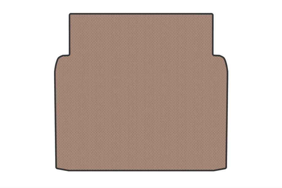 Mercedes S-class W221 2005-2013 Gummimatte für den Kofferraum (kurz, beige) Image