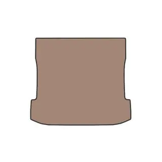 Gummimatte für den Kofferraum (2017-2020, Beige) Foto 1