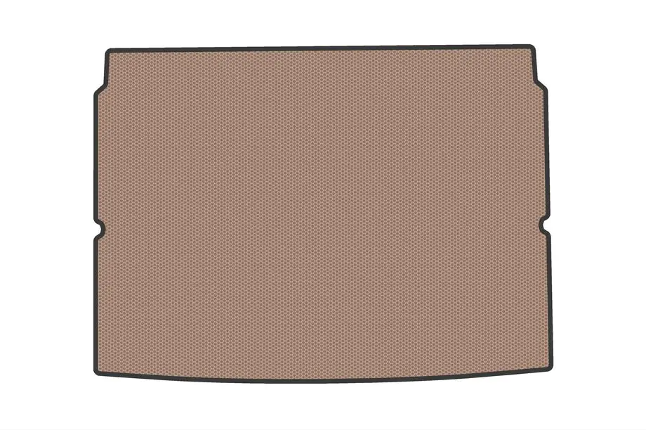 Peugeot 2008 2019- Gummi-Kofferraummatte V2 (2023-, Elektro, Beige) Foto 1