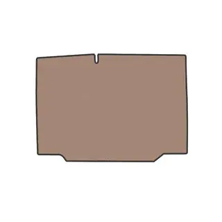 Gummimatte für Kofferraum (Beige) Foto 1