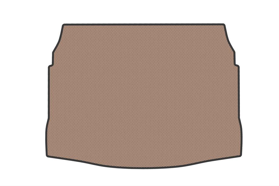 Volkswagen Golf 8 2019- Gummimatte für den Kofferraum (HB, unterer Boden, Beige) Image