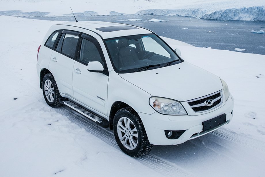 Chery Tiggo 3 2005- Seitenschweller Line (2 Stk., Aluminium) Image