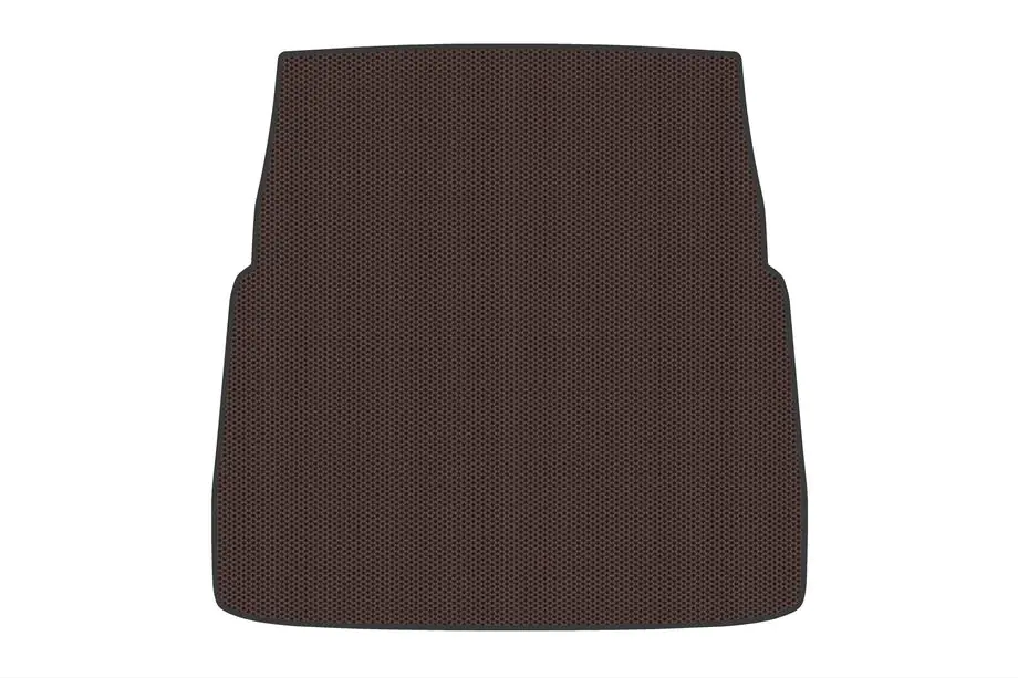 Mercedes S-class W222 2013-2022 Gummi-Kofferraummatte V1 (Short, Braun) Image