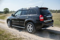Chery Tiggo 3 2005- Trittbretter Maydos V1 (2 Stk., Aluminium & Edelstahl) Foto 1