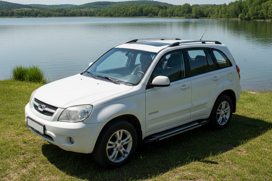 Chery Tiggo 3 2005- Trittbretter Rainbow (2 Stk., Aluminium) Image