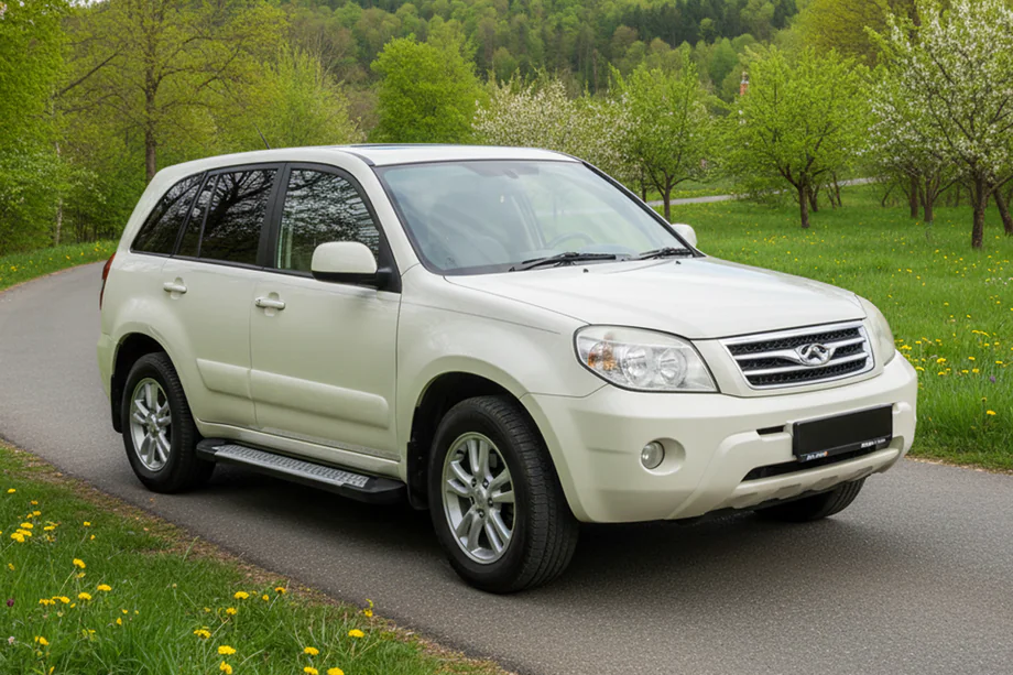 Chery Tiggo 3 2005- Seitenschweller Allmond (2 Stk., Aluminium) Image