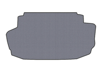 Mercedes S-class W220 1998-2005 Gummimatte für Kofferraum (Long, Grau) Foto 1