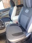 Hyundai Santa Fe 2 2006-2012 Autositzbezüge (Kunstleder↗Stoff, Premium) Foto 8