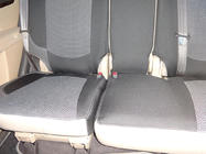 Hyundai Santa Fe 2 2006-2012 Autositzbezüge (Kunstleder↗Stoff, Premium) Foto 14