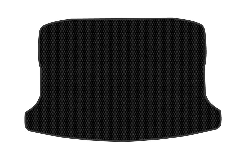 Volkswagen Taos/Tharu 2018–2024 Gummimatte für Kofferraum (Schwarz) Foto 1