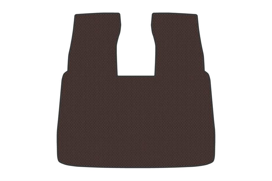 Mercedes S-class W222 2013-2022 Gummi-Kofferraummatte V2 (Short, Braun) Image