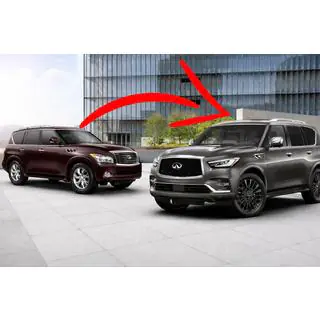 Facelift-Umrüstkit für QX80 2024 Foto 1