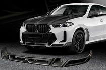 BMW X6 G06 2019–2027 Frontstoßstangenlippe Lip LRT (für M-Sport 2023+, Carbon) Foto 1