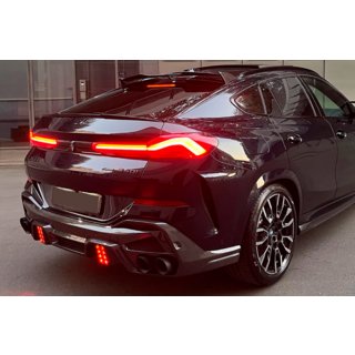 Heckdiffusor mit Endrohren LRT (für M-Sport 2023+, Carbon) Foto 3