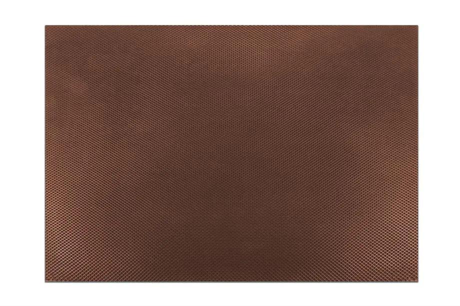 EVA-Matte für Autoteppiche 150x235 (Rautenmuster, Braun) Foto 2