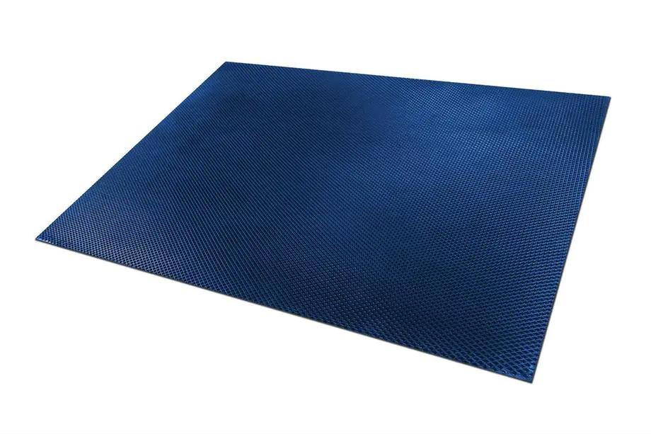 EVA-Matte für Autoteppiche 150x235 (Rautenmuster, Blau) Foto 1