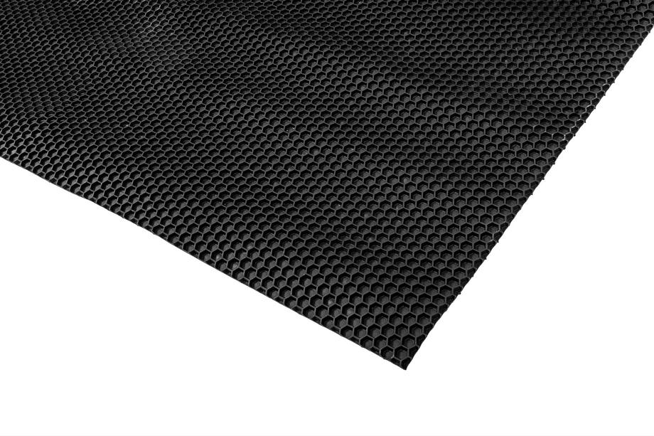 Gummimatte 120x100 (Wabenmuster, schwarz) Foto 11