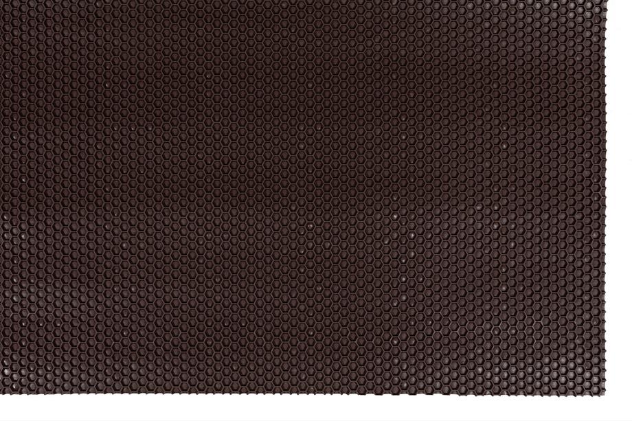 Gummimatte Zuschnitt 120x100 cm (Wabe, Braun) Foto 9