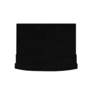 Textile Kofferraummatte Premium V2 (Elektro, Schwarz)