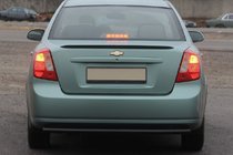 Chevrolet Lacetti 2003-2024 Heckschutz AK002 Schwarz (42mm, Edelstahl) Foto 2