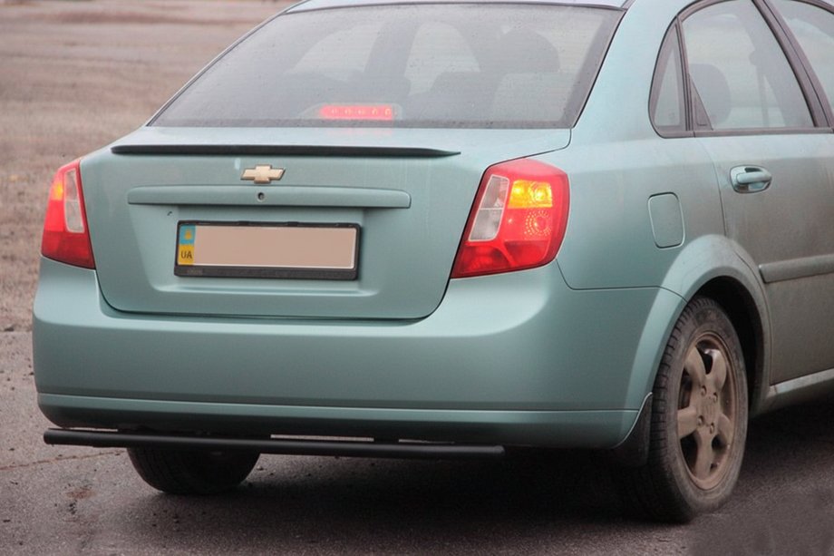 Chevrolet Lacetti 2003-2024 Heckschutz AK002 Schwarz (42mm, Edelstahl) Image