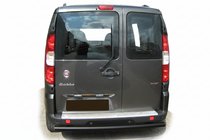 Fiat Doblo I 2001-2005 Heckschutz AK002 Schwarz (Edelstahl) Foto 1