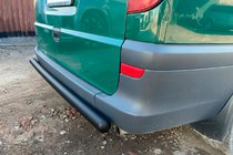 Mercedes Vito W639 2004-2014 Heckbügel AK002 Schwarz (Edelstahl) Foto 2