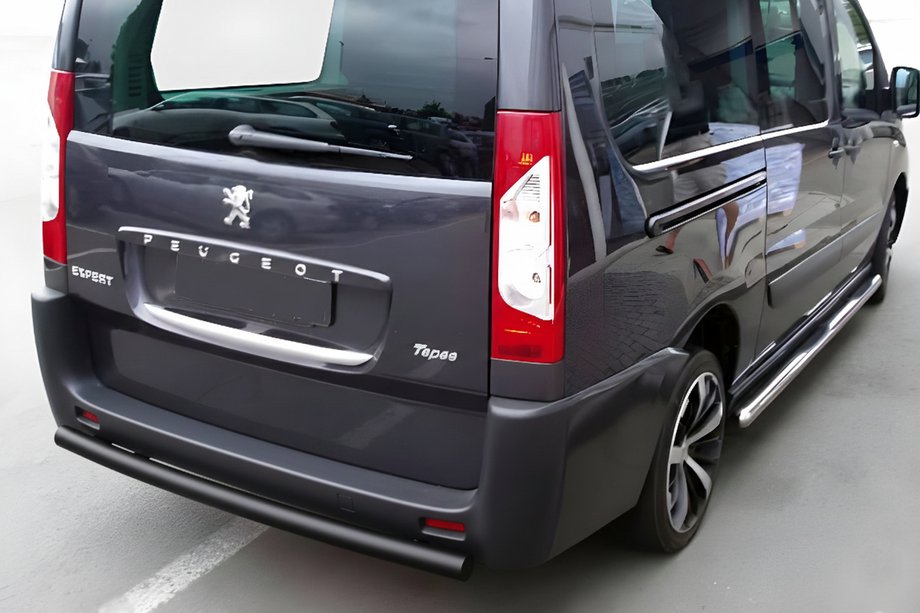 Citroen Jumpy 2007–2017 Heckbügel Black (Edelstahl) Image