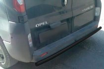 Nissan Primastar 2002-2014 Heckschutz AK002 Schwarz (Edelstahl) Foto 3