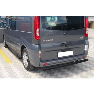 Heckschutz AK002 Schwarz (Edelstahl) Nissan Primastar 2002-2014 Foto 2