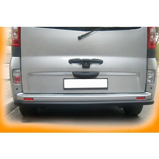 Heckschutz AK002 Schwarz (Edelstahl) Nissan Primastar 2002-2014 Foto 4