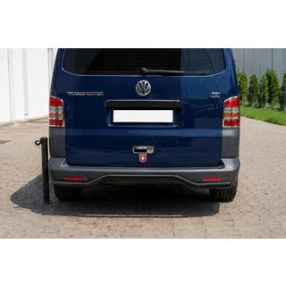 Hinterer Überrollbügel Wave AK006 Schwarz (Edelstahl) Volkswagen T5 Caravelle 2004-2010