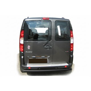 Heckbügel AK002 Schwarz (Edelstahl) Fiat Doblo I 2005-2010