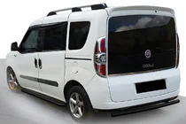 Fiat Doblo II 2010-2022 Heckbügel AK002 Schwarz (Edelstahl) Foto 1