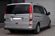 Mercedes Viano 2004-2014 Heckbügel AK002 Schwarz (Edelstahl) Foto 6