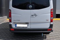 Volkswagen Crafter 2006-2016 Heckbügel AK002 Schwarz (Edelstahl) Foto 1