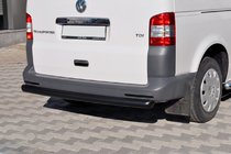 Volkswagen T5 2010-2015 Heckbügel AK002 Schwarz (Edelstahl) Foto 1