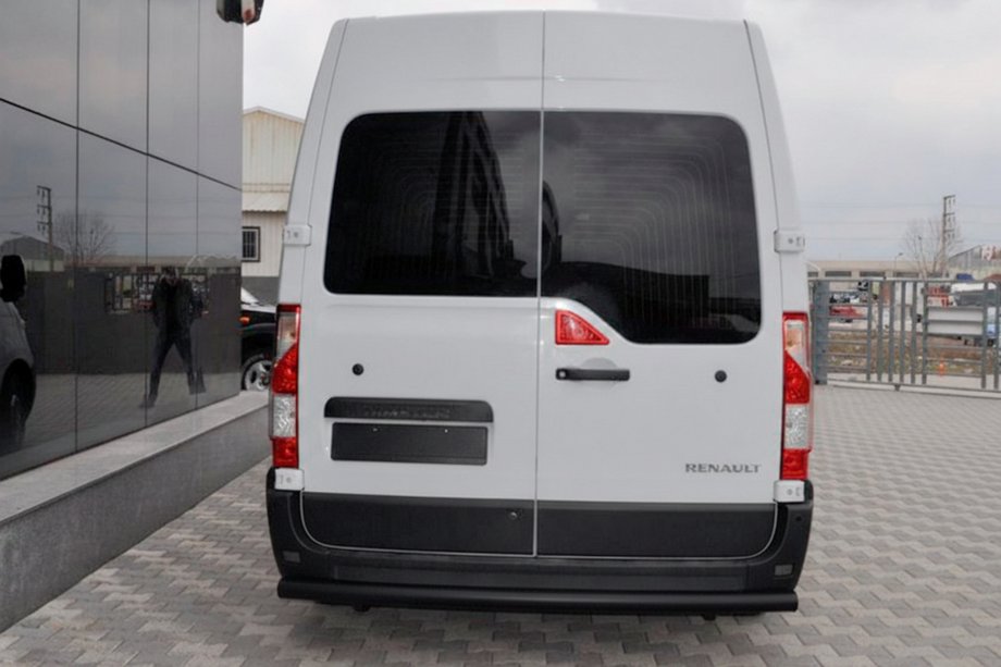 Nissan NV400 2010-2024 Heckbügel Black (Edelstahl) Image