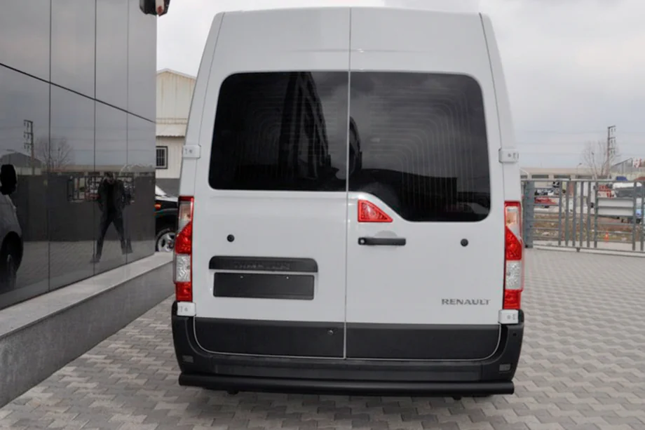 Renault Master 2011-2023 Heckbügel Black (Edelstahl) Image