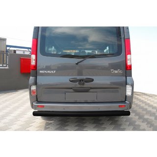 Heckschutz AK002 Schwarz (Edelstahl) Opel Vivaro 2001–2015 Foto 1