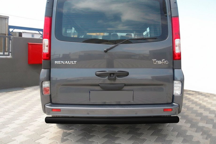 Opel Vivaro 2001–2015 Heckschutz AK002 Schwarz (Edelstahl) Image