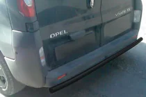 Renault Trafic 2001–2015 Heckschutz AK002 Schwarz (Edelstahl) Foto 3