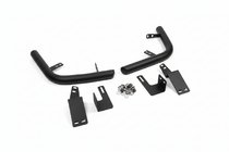 Toyota Land Cruiser Prado 120 2002-2009 Hintere Eckschutzrohre AK003 Schwarz (2 Stk., Edelstahl) Foto 2